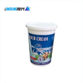PP -Material verfügbar 350 ml Plastik -Joghurtbecher